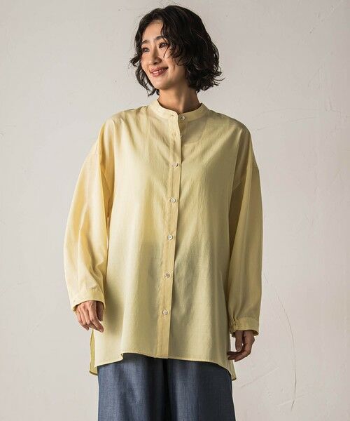 la.f...(大きいサイズ) / ラ・エフ(おおきいサイズ) シャツ・ブラウス | 【大きいサイズ】【biyori】シアーシャツ≪洗濯機で洗える≫ | 詳細16