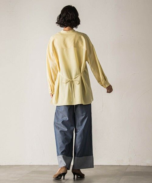 la.f...(大きいサイズ) / ラ・エフ(おおきいサイズ) シャツ・ブラウス | 【大きいサイズ】【biyori】シアーシャツ≪洗濯機で洗える≫ | 詳細19