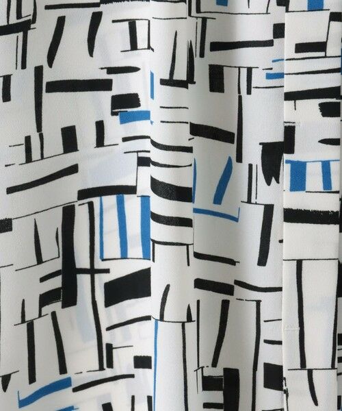 la.f...(大きいサイズ) / ラ・エフ(おおきいサイズ) シャツ・ブラウス | 【大きいサイズ】幾何柄ブラウス≪洗濯機で洗える≫ | 詳細9