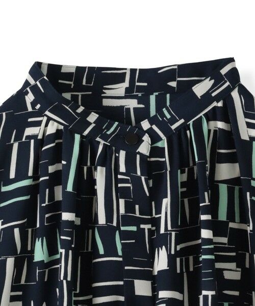 la.f...(大きいサイズ) / ラ・エフ(おおきいサイズ) シャツ・ブラウス | 【大きいサイズ】幾何柄ブラウス≪洗濯機で洗える≫ | 詳細19