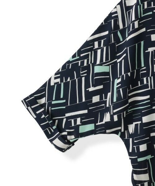 la.f...(大きいサイズ) / ラ・エフ(おおきいサイズ) シャツ・ブラウス | 【大きいサイズ】幾何柄ブラウス≪洗濯機で洗える≫ | 詳細21