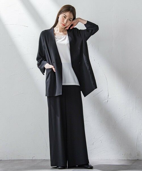 la.f...(大きいサイズ) / ラ・エフ(おおきいサイズ) テーラードジャケット | 【大きいサイズ】キレリジャケット≪手洗い可能≫ | 詳細5