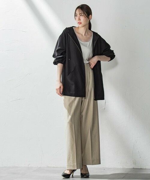 la.f...(大きいサイズ) / ラ・エフ(おおきいサイズ) テーラードジャケット | 【大きいサイズ】梅雨時期も安心、撥水パーカー≪洗濯機で洗える≫ | 詳細5