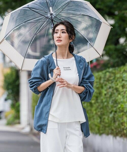 la.f...(大きいサイズ) / ラ・エフ(おおきいサイズ) テーラードジャケット | 【大きいサイズ】梅雨時期も安心、撥水パーカー≪洗濯機で洗える≫ | 詳細13