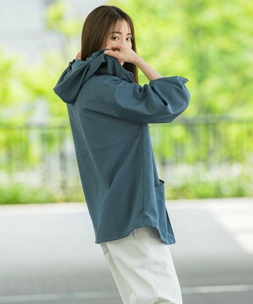 la.f...(大きいサイズ) / ラ・エフ(おおきいサイズ) テーラードジャケット | 【大きいサイズ】梅雨時期も安心、撥水パーカー≪洗濯機で洗える≫ | 詳細15