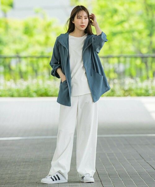 la.f...(大きいサイズ) / ラ・エフ(おおきいサイズ) テーラードジャケット | 【大きいサイズ】梅雨時期も安心、撥水パーカー≪洗濯機で洗える≫ | 詳細18