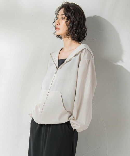 la.f...(大きいサイズ) / ラ・エフ(おおきいサイズ) テーラードジャケット | 【大きいサイズ】梅雨時期も安心、撥水パーカー≪洗濯機で洗える≫ | 詳細22