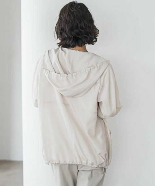 la.f...(大きいサイズ) / ラ・エフ(おおきいサイズ) テーラードジャケット | 【大きいサイズ】梅雨時期も安心、撥水パーカー≪洗濯機で洗える≫ | 詳細26