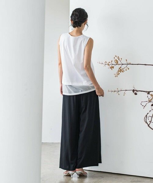 la.f...(大きいサイズ) / ラ・エフ(おおきいサイズ) キャミソール・チューブトップ | 【大きいサイズ】切り替えタンク≪洗濯機で洗える≫ | 詳細5