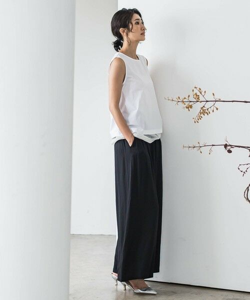 la.f...(大きいサイズ) / ラ・エフ(おおきいサイズ) キャミソール・チューブトップ | 【大きいサイズ】切り替えタンク≪洗濯機で洗える≫ | 詳細6