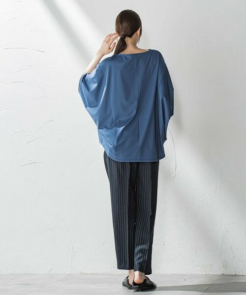 la.f...(大きいサイズ) / ラ・エフ(おおきいサイズ) カットソー | 【大きいサイズ】ハリプルジャージカットソー≪洗濯機で洗える≫ | 詳細18