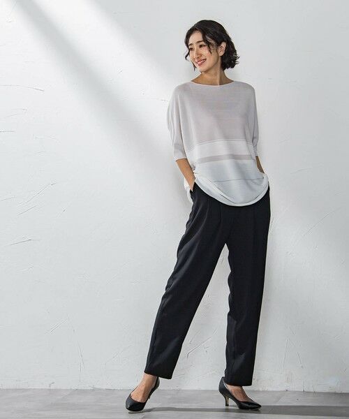 la.f...(大きいサイズ) / ラ・エフ(おおきいサイズ) その他パンツ | 【大きいサイズ】キレリテーパードパンツ≪洗濯機で洗える≫ | 詳細7