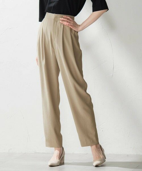 la.f...(大きいサイズ) / ラ・エフ(おおきいサイズ) その他パンツ | 【大きいサイズ】キレリテーパードパンツ≪洗濯機で洗える≫ | 詳細11