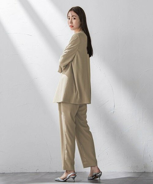 la.f...(大きいサイズ) / ラ・エフ(おおきいサイズ) その他パンツ | 【大きいサイズ】キレリテーパードパンツ≪洗濯機で洗える≫ | 詳細19