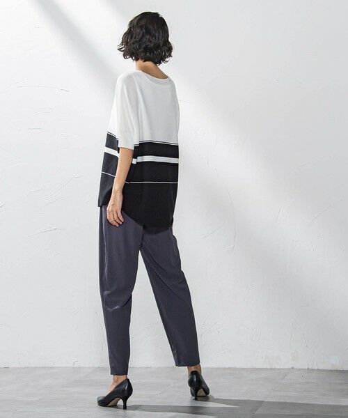 la.f...(大きいサイズ) / ラ・エフ(おおきいサイズ) その他パンツ | 【大きいサイズ】キレリテーパードパンツ≪洗濯機で洗える≫ | 詳細28