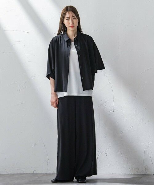 la.f...(大きいサイズ) / ラ・エフ(おおきいサイズ) その他パンツ | 【大きいサイズ】キレリワイドパンツ≪洗濯機で洗える≫ | 詳細10