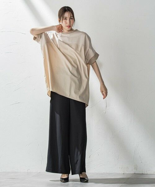 la.f...(大きいサイズ) / ラ・エフ(おおきいサイズ) その他パンツ | 【大きいサイズ】キレリワイドパンツ≪洗濯機で洗える≫ | 詳細6