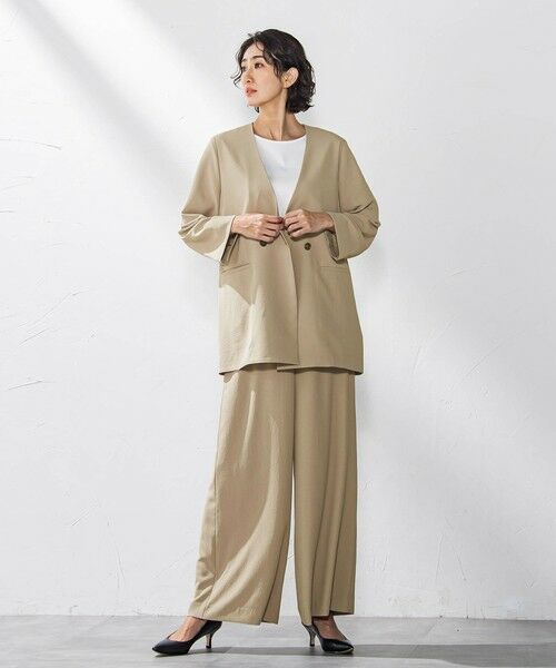 la.f...(大きいサイズ) / ラ・エフ(おおきいサイズ) その他パンツ | 【大きいサイズ】キレリワイドパンツ≪洗濯機で洗える≫ | 詳細23