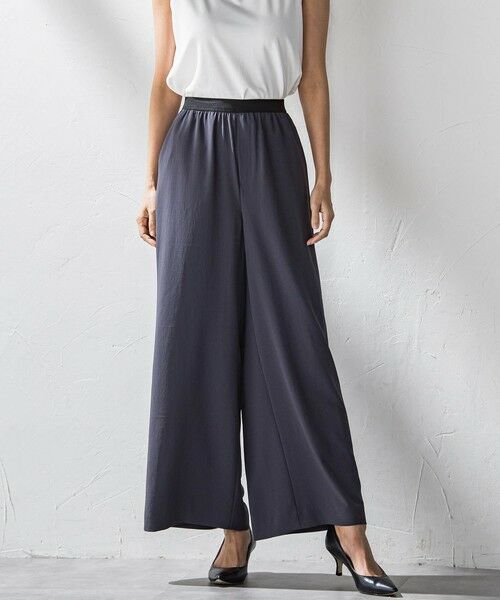 la.f...(大きいサイズ) / ラ・エフ(おおきいサイズ) その他パンツ | 【大きいサイズ】キレリワイドパンツ≪洗濯機で洗える≫ | 詳細29