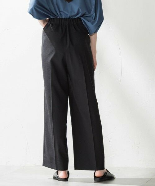 la.f...(大きいサイズ) / ラ・エフ(おおきいサイズ) その他パンツ | 【大きいサイズ】ドライシャンタンワイドパンツ≪洗濯機で洗える≫ | 詳細8