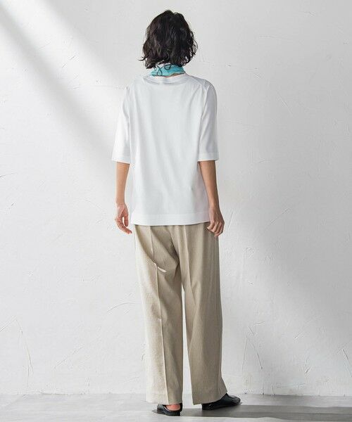 la.f...(大きいサイズ) / ラ・エフ(おおきいサイズ) その他パンツ | 【大きいサイズ】ドライシャンタンワイドパンツ≪洗濯機で洗える≫ | 詳細29