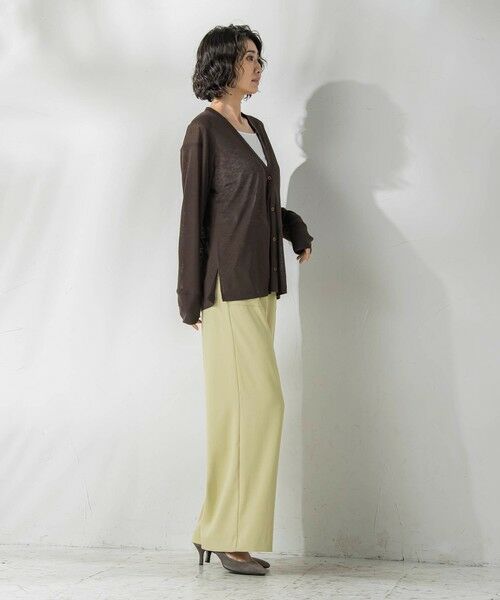 la.f...(大きいサイズ) / ラ・エフ(おおきいサイズ) その他パンツ | 【大きいサイズ】パッチポケットワイドパンツ≪洗濯機で洗える≫ | 詳細23