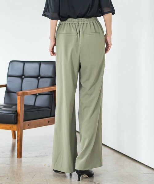 la.f...(大きいサイズ) / ラ・エフ(おおきいサイズ) その他パンツ | 【大きいサイズ】パッチポケットワイドパンツ≪洗濯機で洗える≫ | 詳細27