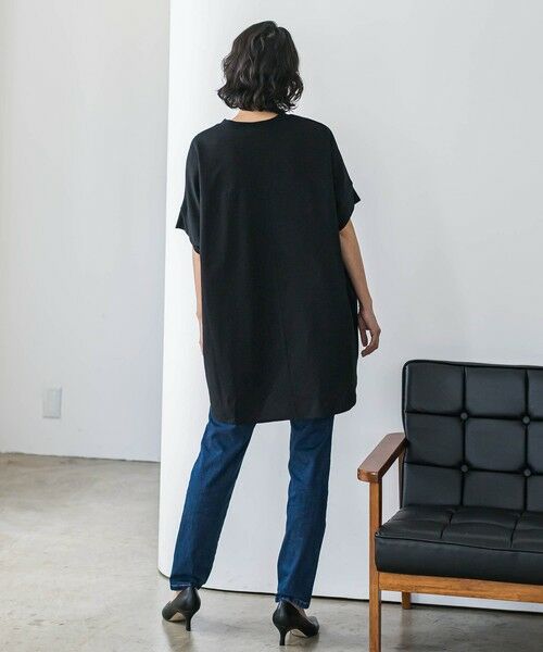 la.f...(大きいサイズ) / ラ・エフ(おおきいサイズ) デニムパンツ | 【大きいサイズ】【biyori】""しゃがんでも走っても、ノンストレス""デニムレギパン≪洗濯機で洗える≫ | 詳細19