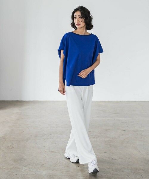 la.f...(大きいサイズ) / ラ・エフ(おおきいサイズ) その他パンツ | 【WEB限定/大きいサイズ】ハイテンションワイドパンツ≪洗濯機で洗える≫ | 詳細13