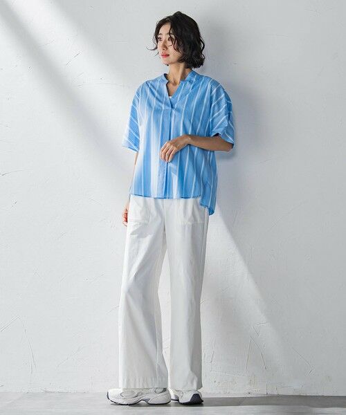 la.f...(大きいサイズ) / ラ・エフ(おおきいサイズ) その他パンツ | 【WEB限定/大きいサイズ】ハイテンションワイドパンツ≪洗濯機で洗える≫ | 詳細19