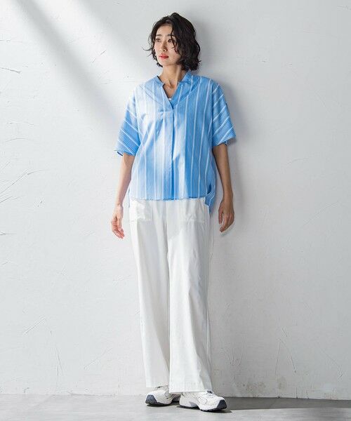 la.f...(大きいサイズ) / ラ・エフ(おおきいサイズ) その他パンツ | 【WEB限定/大きいサイズ】ハイテンションワイドパンツ≪洗濯機で洗える≫ | 詳細21