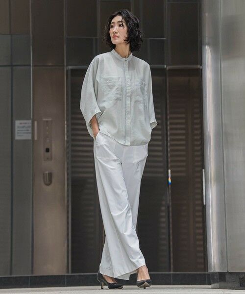 la.f...(大きいサイズ) / ラ・エフ(おおきいサイズ) その他パンツ | 【WEB限定/大きいサイズ】ハイテンションワイドパンツ≪洗濯機で洗える≫ | 詳細23