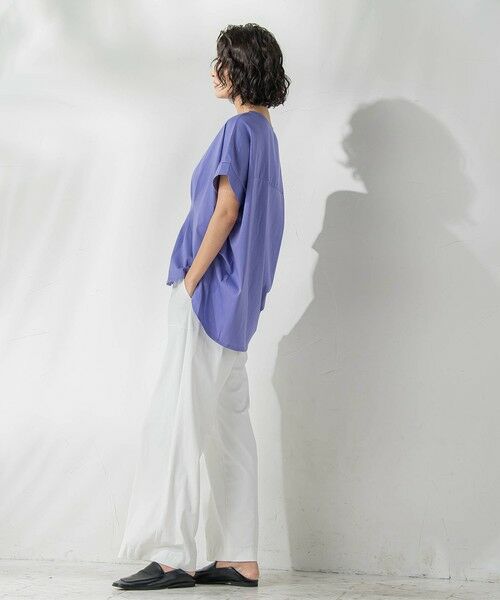 la.f...(大きいサイズ) / ラ・エフ(おおきいサイズ) その他パンツ | 【WEB限定/大きいサイズ】ハイテンションワイドパンツ≪洗濯機で洗える≫ | 詳細6