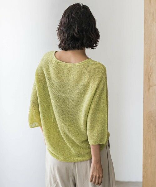 la.f...(大きいサイズ) / ラ・エフ(おおきいサイズ) ニット・セーター | 【大きいサイズ】メッシュニット≪手洗い可能≫ | 詳細3