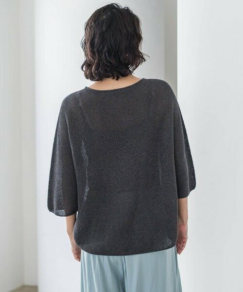 la.f...(大きいサイズ) / ラ・エフ(おおきいサイズ) ニット・セーター | 【大きいサイズ】メッシュニット≪手洗い可能≫ | 詳細18