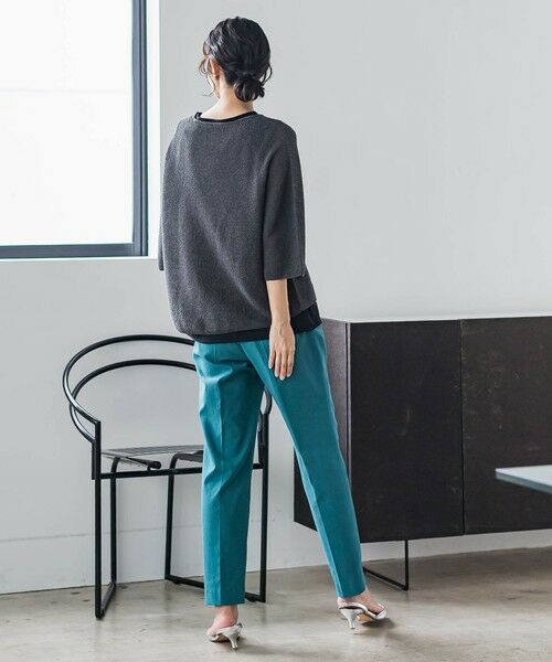 la.f...(大きいサイズ) / ラ・エフ(おおきいサイズ) ニット・セーター | 【大きいサイズ】メッシュニット≪手洗い可能≫ | 詳細24