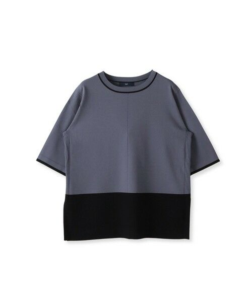 la.f...(大きいサイズ) / ラ・エフ(おおきいサイズ) ニット・セーター | 【大きいサイズ】Tシャツ風ニットプルオーバー≪手洗い可能≫ | 詳細18