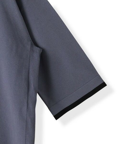 la.f...(大きいサイズ) / ラ・エフ(おおきいサイズ) ニット・セーター | 【大きいサイズ】Tシャツ風ニットプルオーバー≪手洗い可能≫ | 詳細21