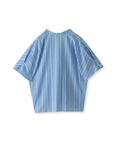 la.f...(大きいサイズ) / ラ・エフ(おおきいサイズ) シャツ・ブラウス | 【大きいサイズ】半袖ストライプブラウス≪洗濯機で洗える≫ | 詳細29