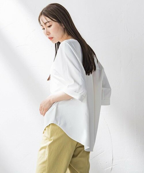 la.f...(大きいサイズ) / ラ・エフ(おおきいサイズ) シャツ・ブラウス | 【大きいサイズ】キレリブラウス≪洗濯機で洗える≫ | 詳細7