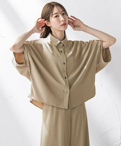 la.f...(大きいサイズ) / ラ・エフ(おおきいサイズ) シャツ・ブラウス | 【大きいサイズ】キレリシャツブラウス≪洗濯機で洗える≫ | 詳細13