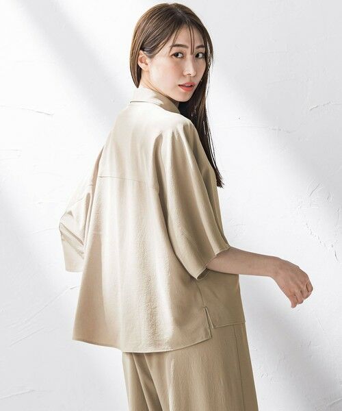 la.f...(大きいサイズ) / ラ・エフ(おおきいサイズ) シャツ・ブラウス | 【大きいサイズ】キレリシャツブラウス≪洗濯機で洗える≫ | 詳細14