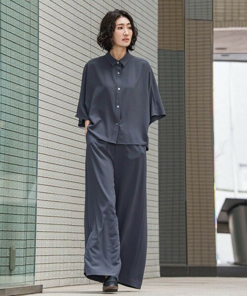 la.f...(大きいサイズ) / ラ・エフ(おおきいサイズ) シャツ・ブラウス | 【大きいサイズ】キレリシャツブラウス≪洗濯機で洗える≫ | 詳細26