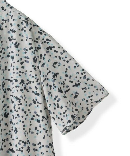 la.f...(大きいサイズ) / ラ・エフ(おおきいサイズ) シャツ・ブラウス | 【大きいサイズ】手描きドットプリントシャツ≪洗濯機で洗える≫ | 詳細12