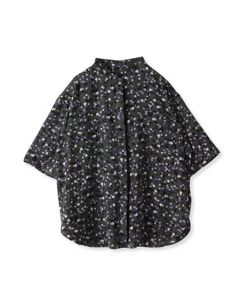 la.f...(大きいサイズ) / ラ・エフ(おおきいサイズ) シャツ・ブラウス | 【大きいサイズ】手描きドットプリントシャツ≪洗濯機で洗える≫ | 詳細25