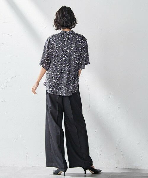 la.f...(大きいサイズ) / ラ・エフ(おおきいサイズ) シャツ・ブラウス | 【大きいサイズ】手描きドットプリントシャツ≪洗濯機で洗える≫ | 詳細22