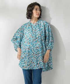 la.f...(大きいサイズ) / ラ・エフ(おおきいサイズ) 【大きいサイズ】【biyori】“ブラウスのような”万能Tシャツ≪洗濯機で洗える≫ 大きいサイズ】【biyori】“ブラウスのような”万能Tシャツ