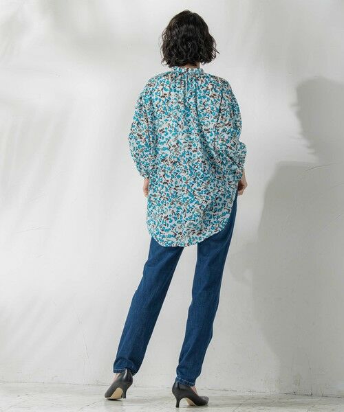 la.f...(大きいサイズ) / ラ・エフ(おおきいサイズ) シャツ・ブラウス | 【大きいサイズ】【biyori】手描き柄ブラウス≪洗濯機で洗える≫ | 詳細6