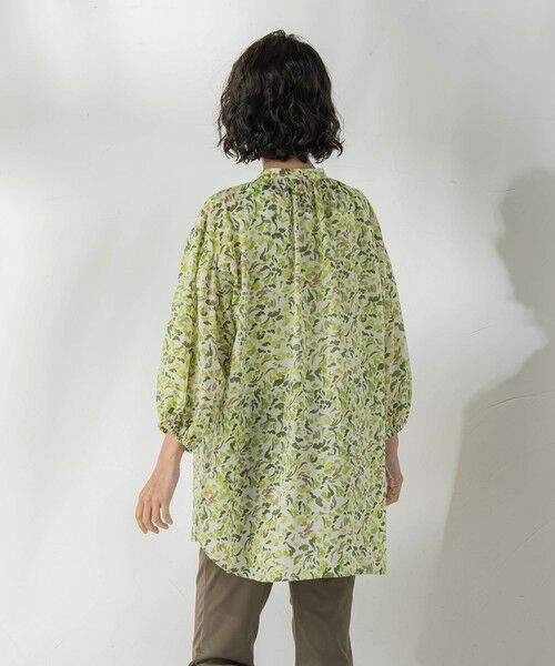 la.f...(大きいサイズ) / ラ・エフ(おおきいサイズ) シャツ・ブラウス | 【大きいサイズ】【biyori】手描き柄ブラウス≪洗濯機で洗える≫ | 詳細10