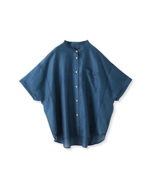 la.f...(大きいサイズ) / ラ・エフ(おおきいサイズ) シャツ・ブラウス | 【大きいサイズ】【biyori】""風をまとう、大人のシアー""デニムシャツ≪洗濯機で洗える≫ | 詳細15